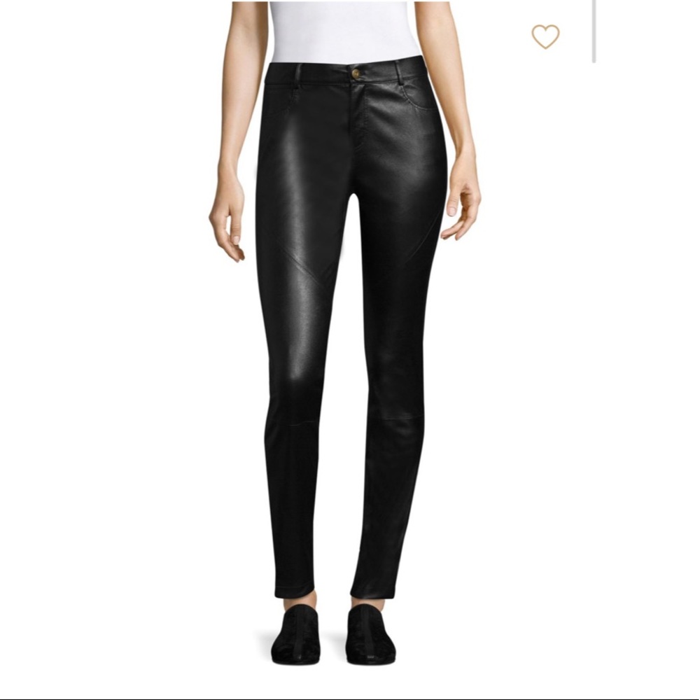 Lafayette 148 Mercer LEATHER Pant